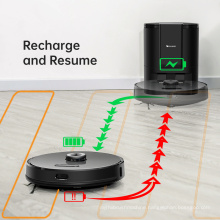 High-End 2700PA Robotic Vacuum Cleaner Self-Emptying Dustbin